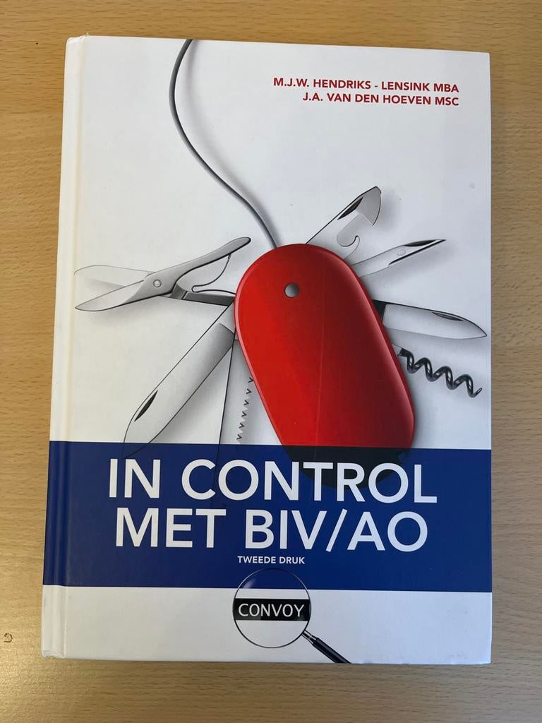 In Control met BIV/AO - Tweede Druk, Boeken, Ophalen of Verzenden, Beta, Zo goed als nieuw, HBO