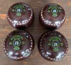 4 superbowl lawn bowls, Sport en Fitness, Bowlen, Ophalen of Verzenden, Gebruikt, Bal