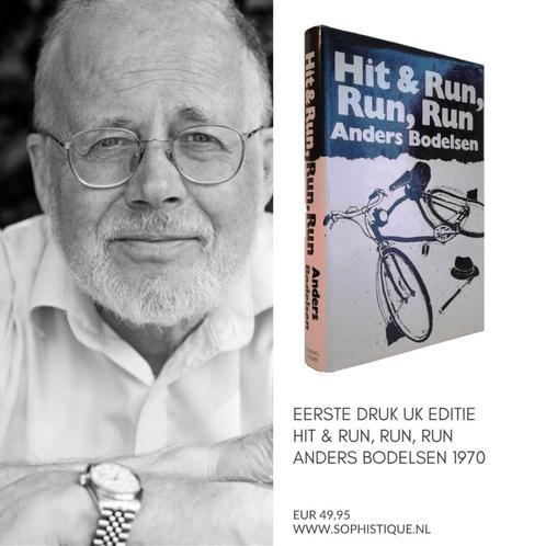 Eerste druk UK Editie Hit & Run, Run, Run Anders Bodelsen, Boeken, Literatuur, Zo goed als nieuw, Nederland, Ophalen of Verzenden