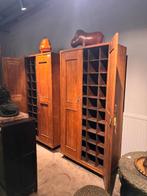 Antieke teakhouten drankenkasten, Ophalen of Verzenden