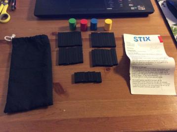 Stix. gezelschapsspel. in opbergzak (geen doos) beschikbaar voor biedingen