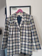 Vintage broekpak 46, Kostuum of Pak, Blauw, Maat 46/48 (XL) of groter, Ophalen of Verzenden