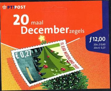 Ongeopende decemberzegels boekje 2001 beschikbaar voor biedingen