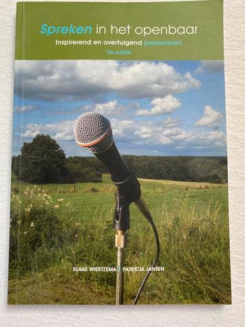 Spreken in het openbaar beschikbaar voor biedingen