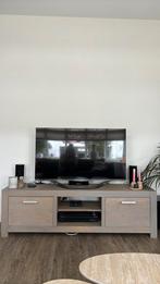 Tv meubel en salontafel, Huis en Inrichting, Kasten | Televisiemeubels, Ophalen, Gebruikt, 100 tot 150 cm, Eikenhout