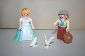 Playmobil 6843 - duopack Prinses en dienstmeisje beschikbaar voor biedingen