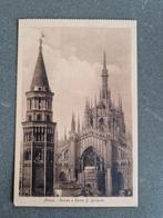 Oude Ansichtkaart Milaan - Duomo en Torre S. Gottardo, Verzamelen, Ansichtkaarten | Buitenland, Ophalen of Verzenden, 1920 tot 1940