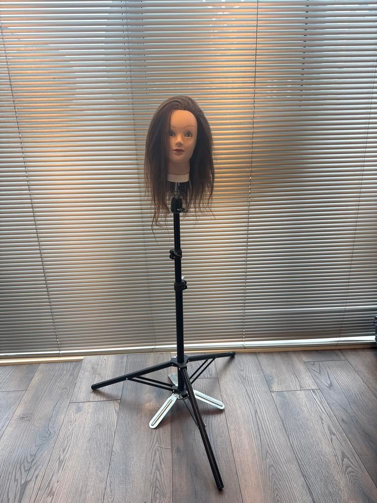 Oefenhoofd op statief - Kapperspop, Ophalen, Gebruikt, Overige typen