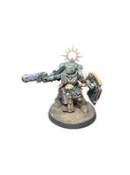 Warhammer 40K Space Marine Lieutenant with Storm Shield, Hobby en Vrije tijd, Wargaming, ., Ophalen of Verzenden, ., .