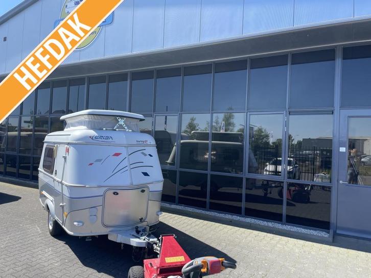 Eriba Touring Puck 120 GT Langslaper 700KG max hefdak BJ2006, Caravans en Kamperen, Caravans, Bedrijf, tot en met 2, 500 - 750 kg