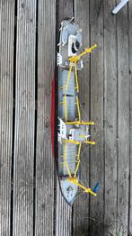 Modelbouw schip 130cm, Ophalen, Zo goed als nieuw