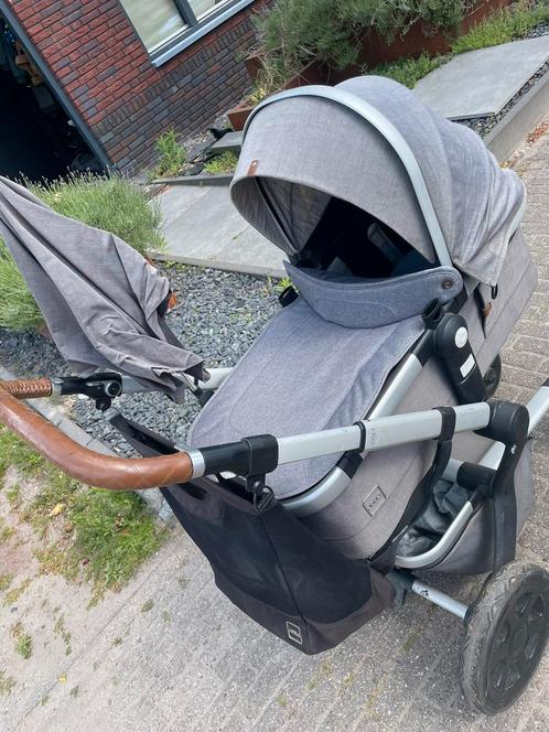 Joolz Day 3 met veel accessoires, Kinderen en Baby's, Kinderwagens en Combinaties, Gebruikt, Overige merken, Met reiswieg, Verstelbare duwstang