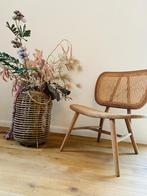 Retro rotan lounge stoel / fauteuil / éénzit, Ophalen