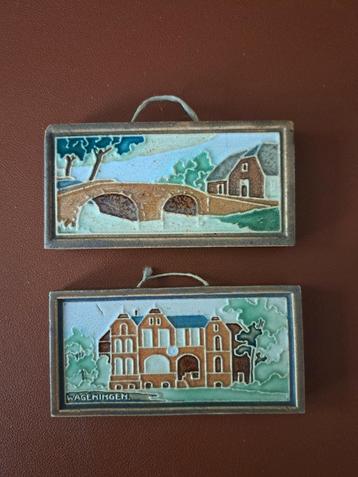 Westraven Cloisonne Tegels - Set van 2 beschikbaar voor biedingen