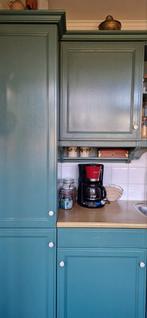 Complete houten keuken, Huis en Inrichting, Ophalen, Gebruikt, Graniet of Steen, Hoekkeuken
