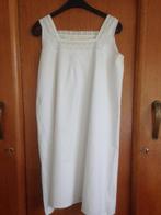 Antieke katoenen onderjurk met kant, Antiek en Kunst, Curiosa en Brocante, Ophalen of Verzenden