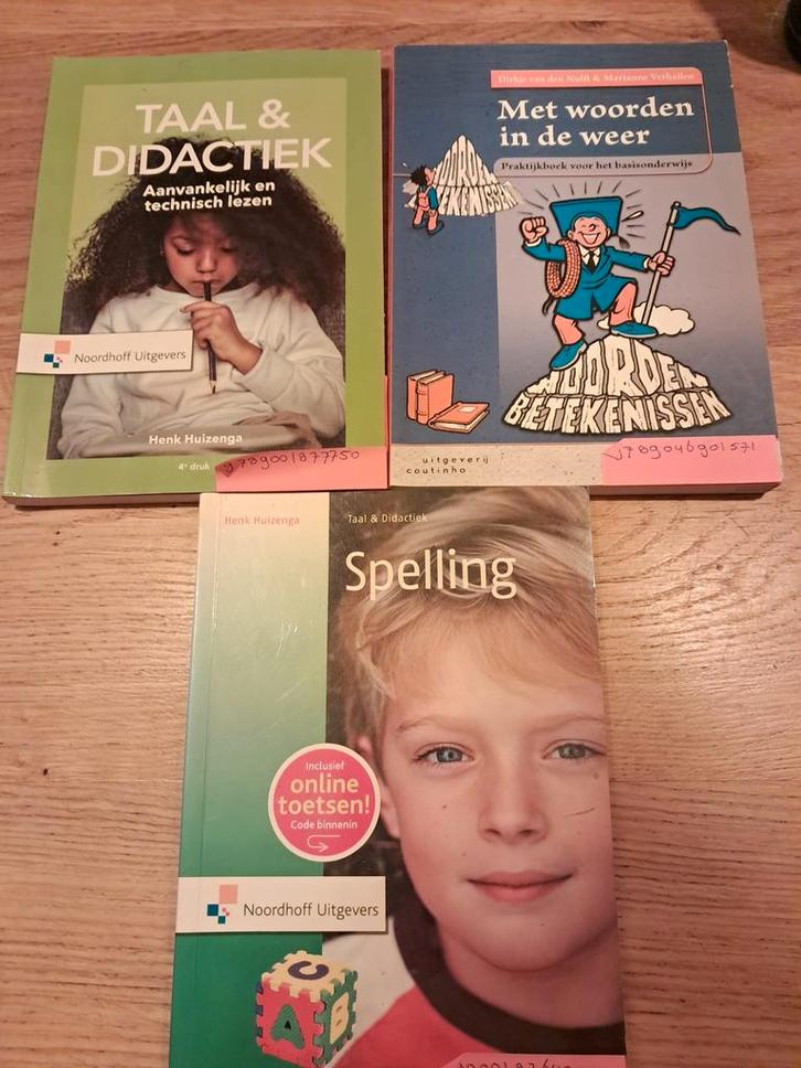 PABO boeken: Taal, Didactiek, Spelling, Boeken, Studieboeken en Cursussen, Zo goed als nieuw, HBO, Ophalen of Verzenden