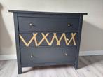 Zwart met goude commode, Kinderen en Baby's, Kinderkamer | Commodes en Kasten, Gebruikt, 50 tot 70 cm, Ophalen of Verzenden, 100 cm of meer