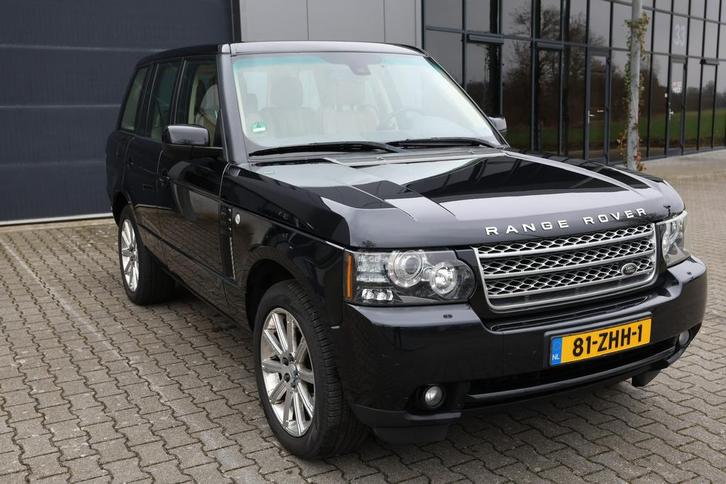 Land Rover Range Rover 4.4 TD V8 AUT 2011 Zwart, Auto's, Land Rover, Particulier, 360° camera, 4x4, ABS, Achteruitrijcamera, Airbags