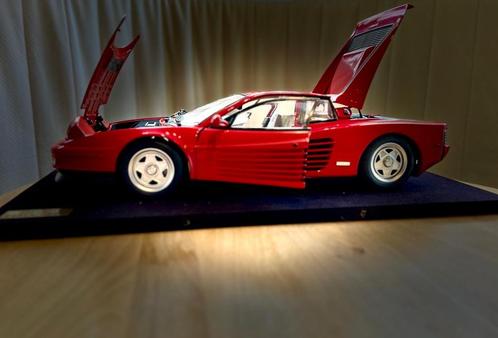 Ferrari Testarossa 1:8 pocher, Hobby en Vrije tijd, Modelauto's | 1:5 tot 1:12, Zo goed als nieuw, Auto, Ophalen