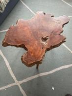 Boomstam tafeltje, Ophalen