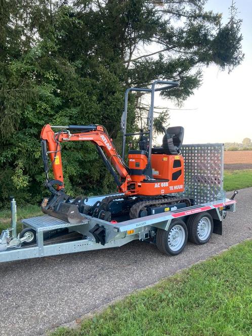 Te huur Minikraan Atlas graafwerkzaamheden, Diensten en Vakmensen, Verhuur | Gereedschap en Machines