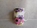 Mok Fine Bone China Anemone Roy Kirkham, Gebruikt, Ophalen of Verzenden, Overige stijlen, Kop(pen) en/of Schotel(s)