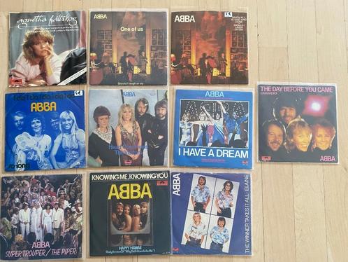 7" Vinyl singels ABBA 10 stuks, Cd's en Dvd's, Vinyl Singles, Gebruikt, Single, Pop, 7 inch, Ophalen of Verzenden