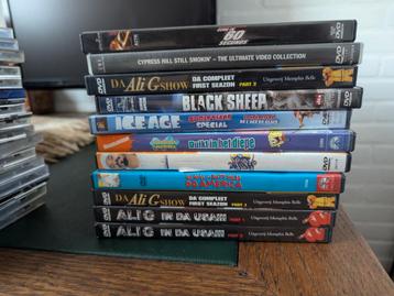Kleine collectie DVD films beschikbaar voor biedingen