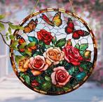 Raamhanger Rozen met Vlinders, Ophalen of Verzenden, Nieuw
