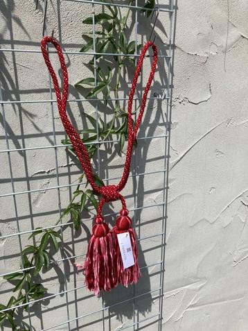 EMBRASSE MET DUBBELE FLOS ROOD/LT. ROOD NIEUW beschikbaar voor biedingen