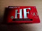 cassette Sony HF TYPE I position normal 90, Cd's en Dvd's, Cassettebandjes, Ophalen of Verzenden, Nieuw in verpakking, Overige genres