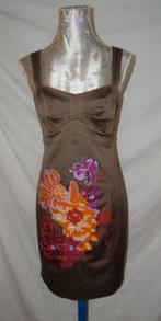 Leuke bruin/roze/paars/oranje STEPS jurk, Ophalen, Bruin, Knielengte, Steps
