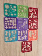 Tupperware sjablonen, Hobby en Vrije tijd, Tekenen, Ophalen of Verzenden, Zo goed als nieuw, Overige typen