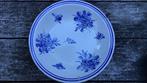 Oude, brocante Italiaanse schaal blauw-wit, Antiek en Kunst, Antiek | Keramiek en Aardewerk, Ophalen of Verzenden