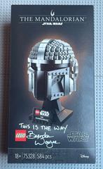 Lego Star Wars 75328 The Mandalorian Helmet gesigneerd!, Ophalen of Verzenden, Nieuw, Complete set, Lego