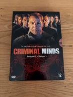 Criminal Minds Seizoen 1 DVD Boxset, Gebruikt, Boxset, Ophalen of Verzenden, Vanaf 12 jaar