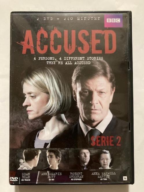 Dvd (2 dvd's) Accused 4 personen 4 verschillende verhalen, Cd's en Dvd's, Dvd's | Tv en Series, Zo goed als nieuw, Overige genres