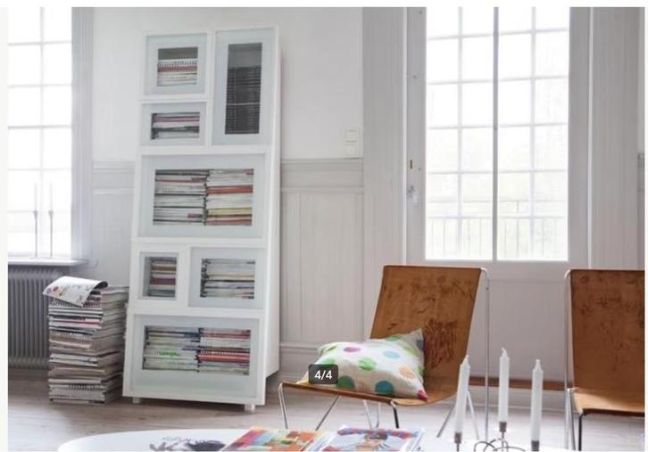 Ikea Ps pronk kast/vitrinekast uniek design, Huis en Inrichting, Kasten | Vitrinekasten, Gebruikt, 150 tot 200 cm, 50 tot 100 cm