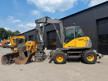 Mecalac 714MW FULL ATTACHMENTS OVERCOMPLEET ! (bj 2005) beschikbaar voor biedingen