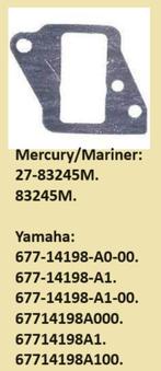 27-83245M Carb. pakking Mercury-Mariner-Force-Yamaha € 3,95., Watersport en Boten, Accessoires en Onderhoud, Nieuw, Ophalen of Verzenden