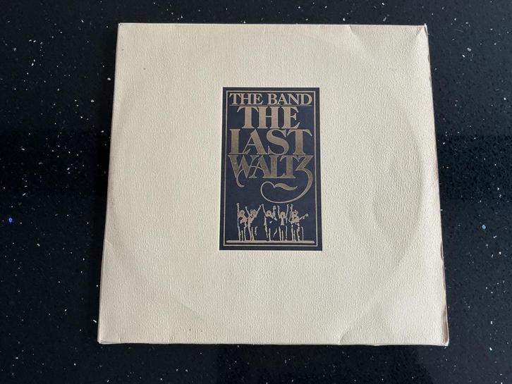 THE LAST WALTZ THE BAND 3 LP,s + BOEK BOB DYLAN KERST KADO?, Cd's en Dvd's, Vinyl | R&B en Soul, Gebruikt, R&B, 1960 tot 1980