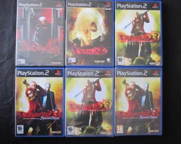 PS2 - Devil May Cry 1 - 2 - 3 - 4 - Playstation 2 beschikbaar voor biedingen