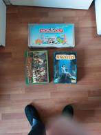 Drie leuke spellen: Monopoly Junior, Goudbruin, Amyitis, Vijf spelers of meer, Ophalen, Gebruikt, Parker Brothers