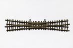 Bemo H0m Dubbele Kruiswissel (handbediend), 12 220mm (4215), Overige merken, Gelijkstroom, Nieuw, Rails