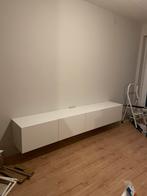 IKEA BESTÅ tv-meubel + 2 basiselementen, Huis en Inrichting, Kasten | Televisiemeubels, Ophalen, Zo goed als nieuw, 25 tot 50 cm