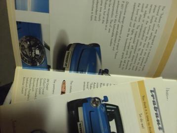 Trabant nT concept leuke originele brochure/auto folder '09 beschikbaar voor biedingen