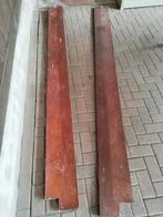 Hard houten planken., Doe-het-zelf en Verbouw, Hout en Planken, Gebruikt, Minder dan 25 mm, Ophalen of Verzenden, Plank