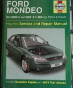 Ford Mondeo Oct 2000 - Jul 2003 service repair manual, Verzenden