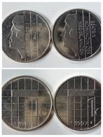 Munten: fl.1,- Nederland uit 1997. Koningin Beatrix, Postzegels en Munten, Munten | Nederland, Ophalen of Verzenden, Koningin Beatrix